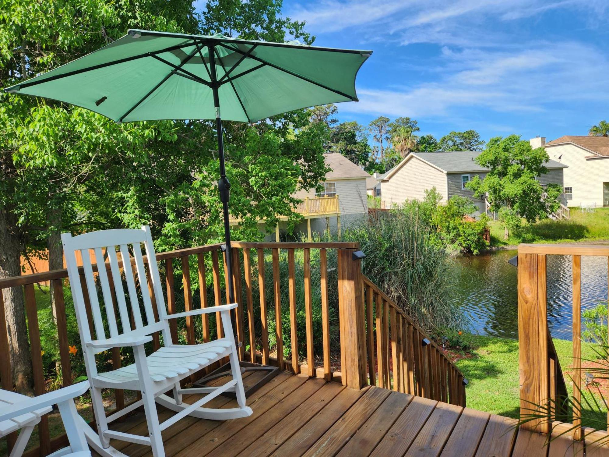 Savannah Lakefront Retreat Near Tybee Beach With King Bed And Free Parking المظهر الخارجي الصورة